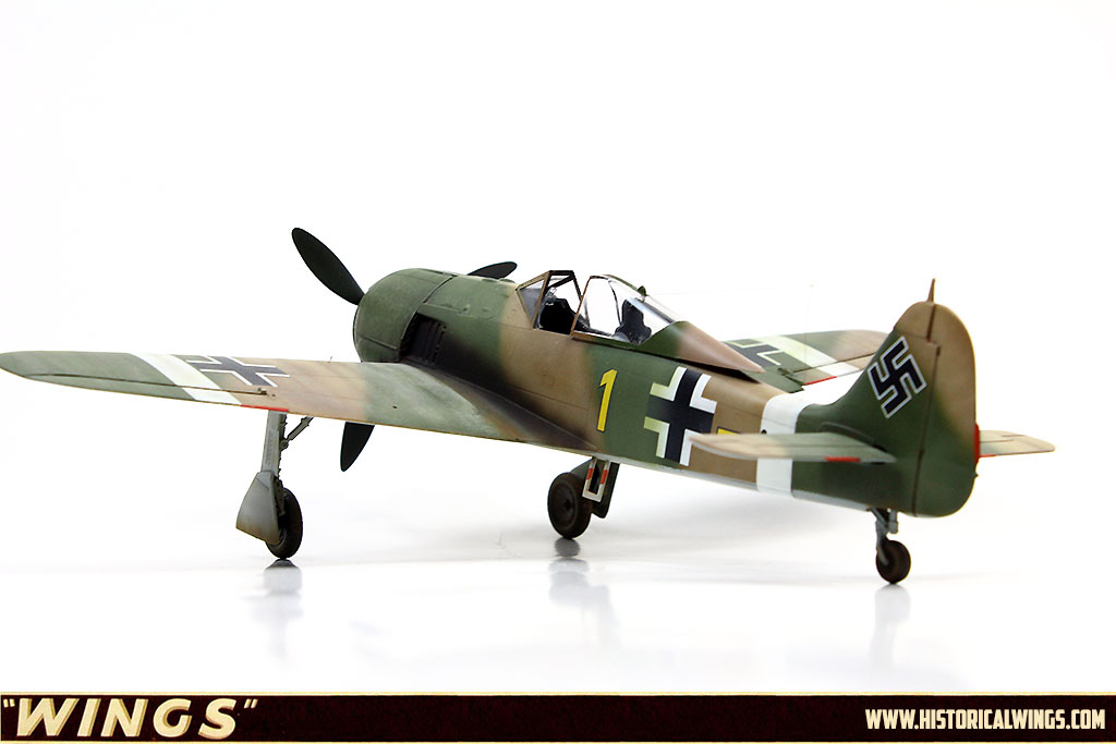 Fw 190A-4 Commander Von 6 Jg 2 Oblt.erich Rudorffer n-Te Afrika 1943 HA7425 