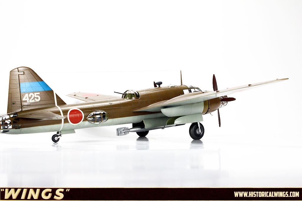 Mitsubishi Hiryu Peggy Bombing 1/120 Scale War Aircraft Japan Diecast Display 53